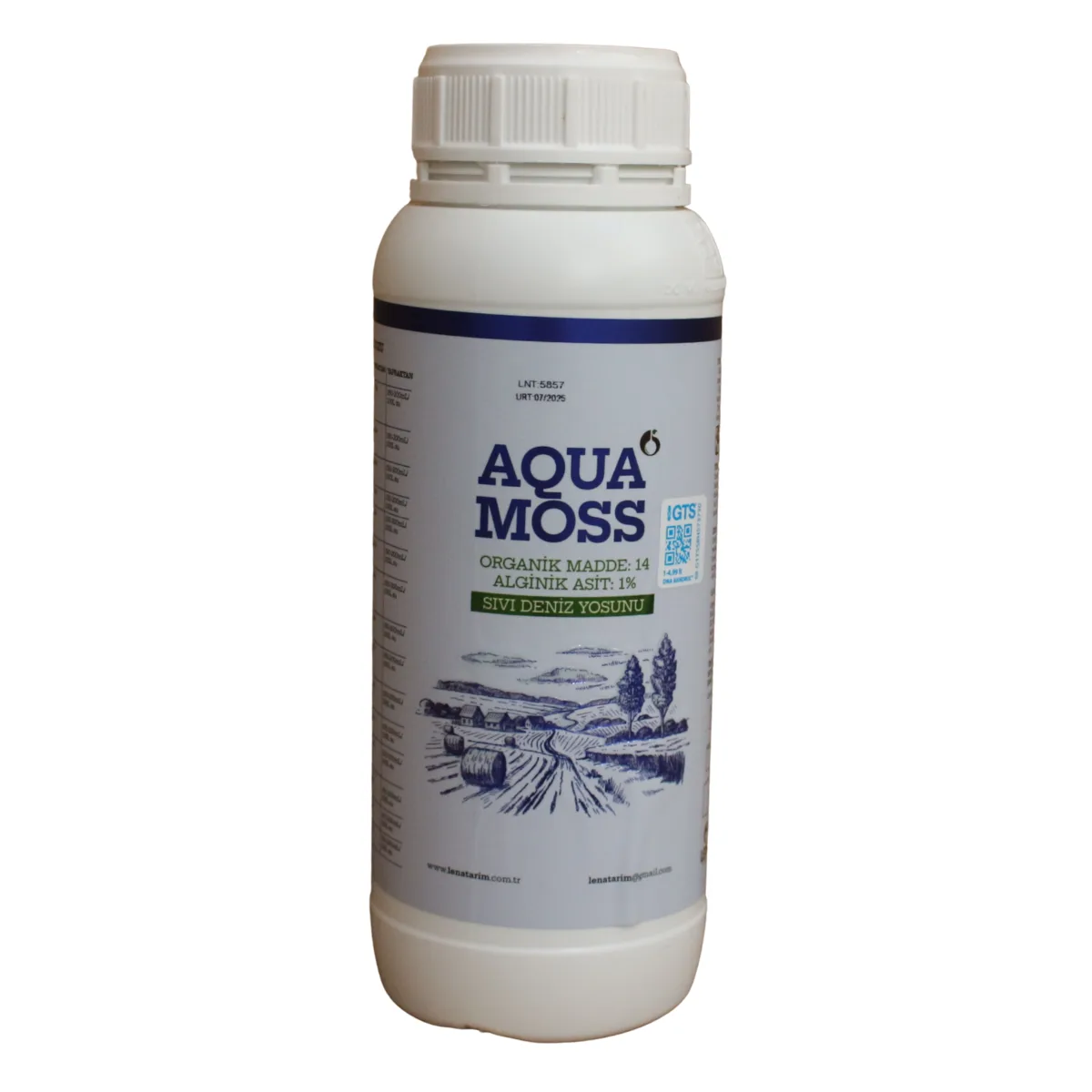 Aqua Moss Sıvı Deniz Yosunu Gübre - Doğal Biyostimülan Bitki Gelişim ve Kök Güçlendirici ürünü