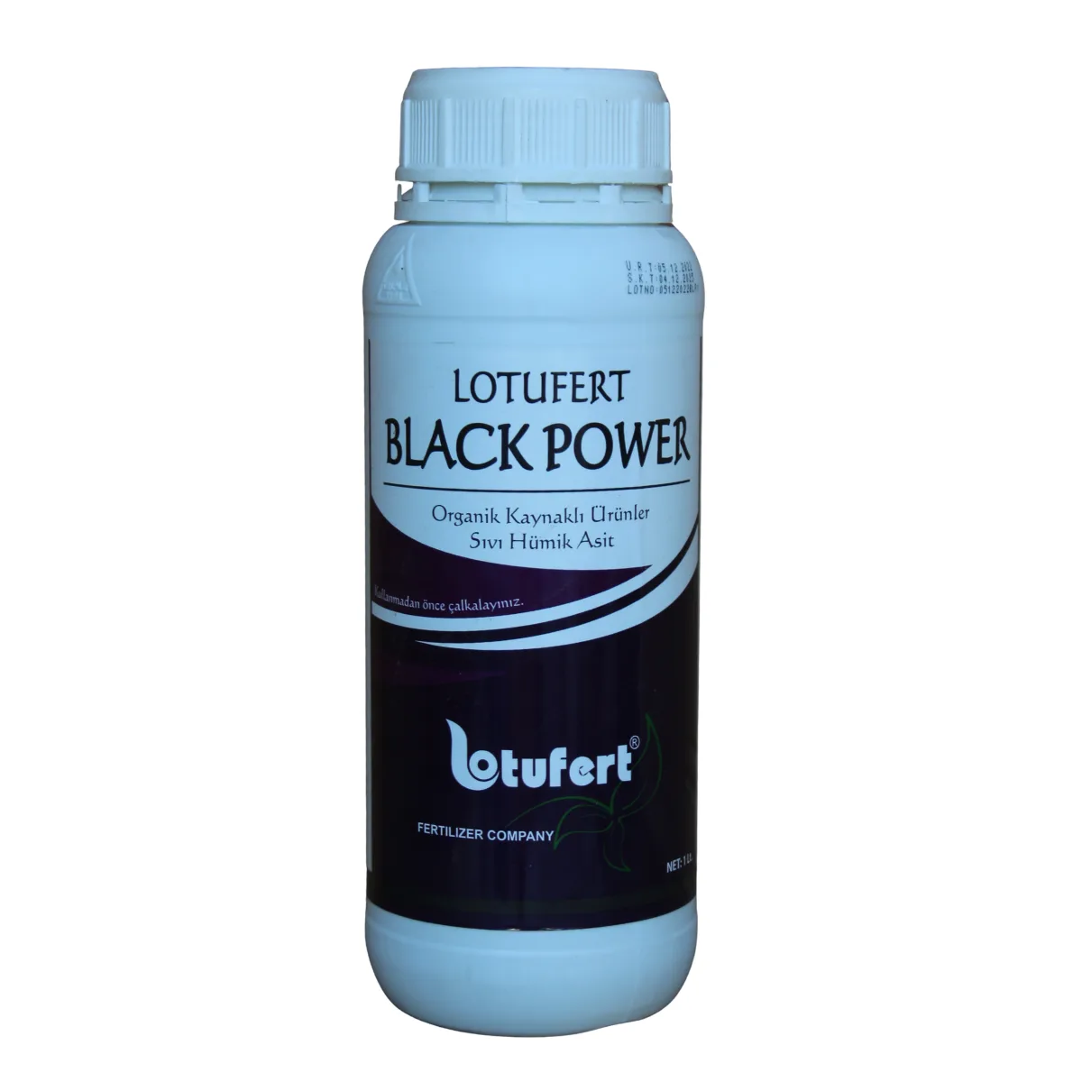 Lotufert Black Power Sıvı Humik Asit 1 Litre - Toprak Düzenleyici ve Kök Gelişim Destekleyici Organik Asit ürünü