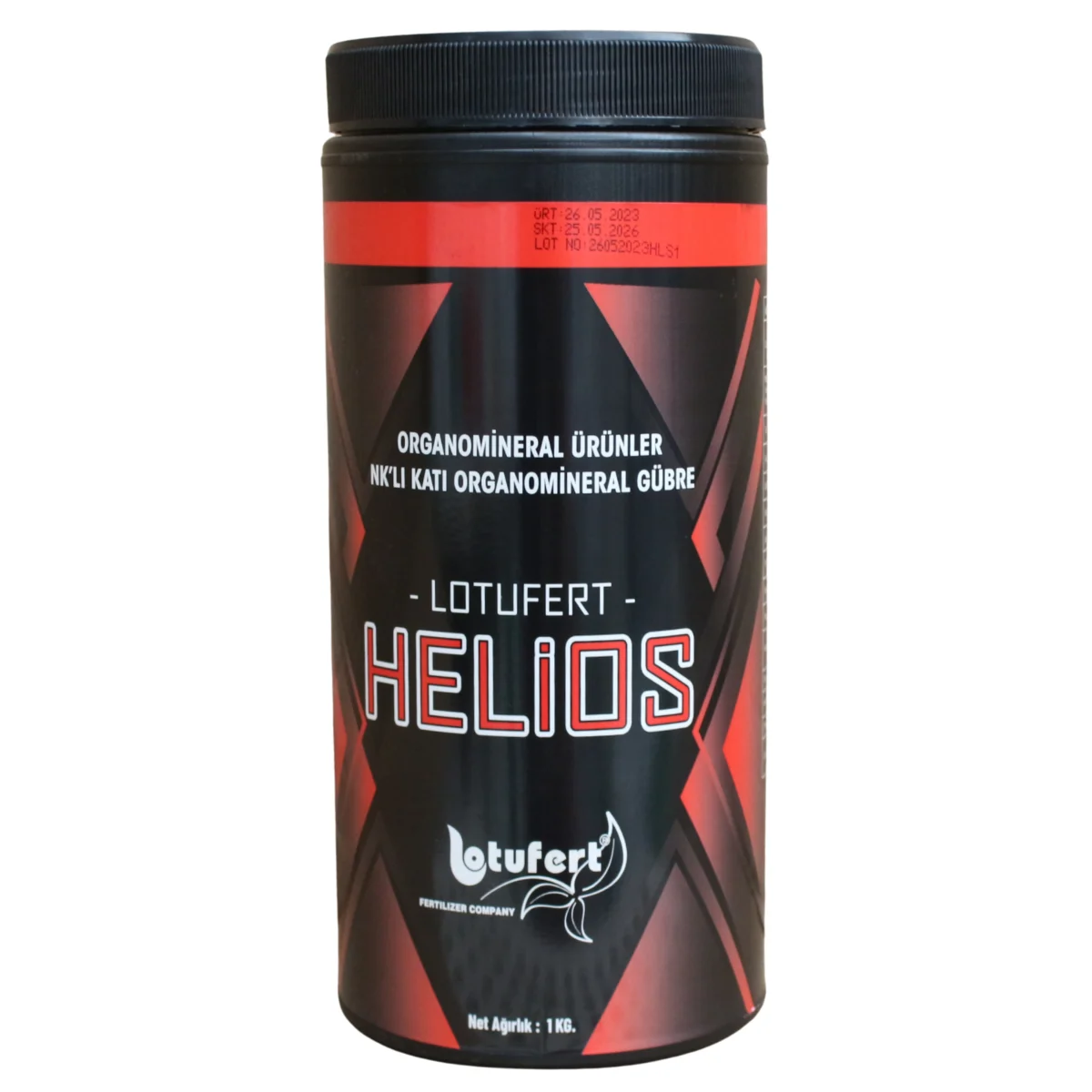 Lotufert Helios NK’lı Katı Organomineral Gübre 1 kg – Humik Fulvik Asitli Bitki Gelişim Destekleyici Gübre ürünü