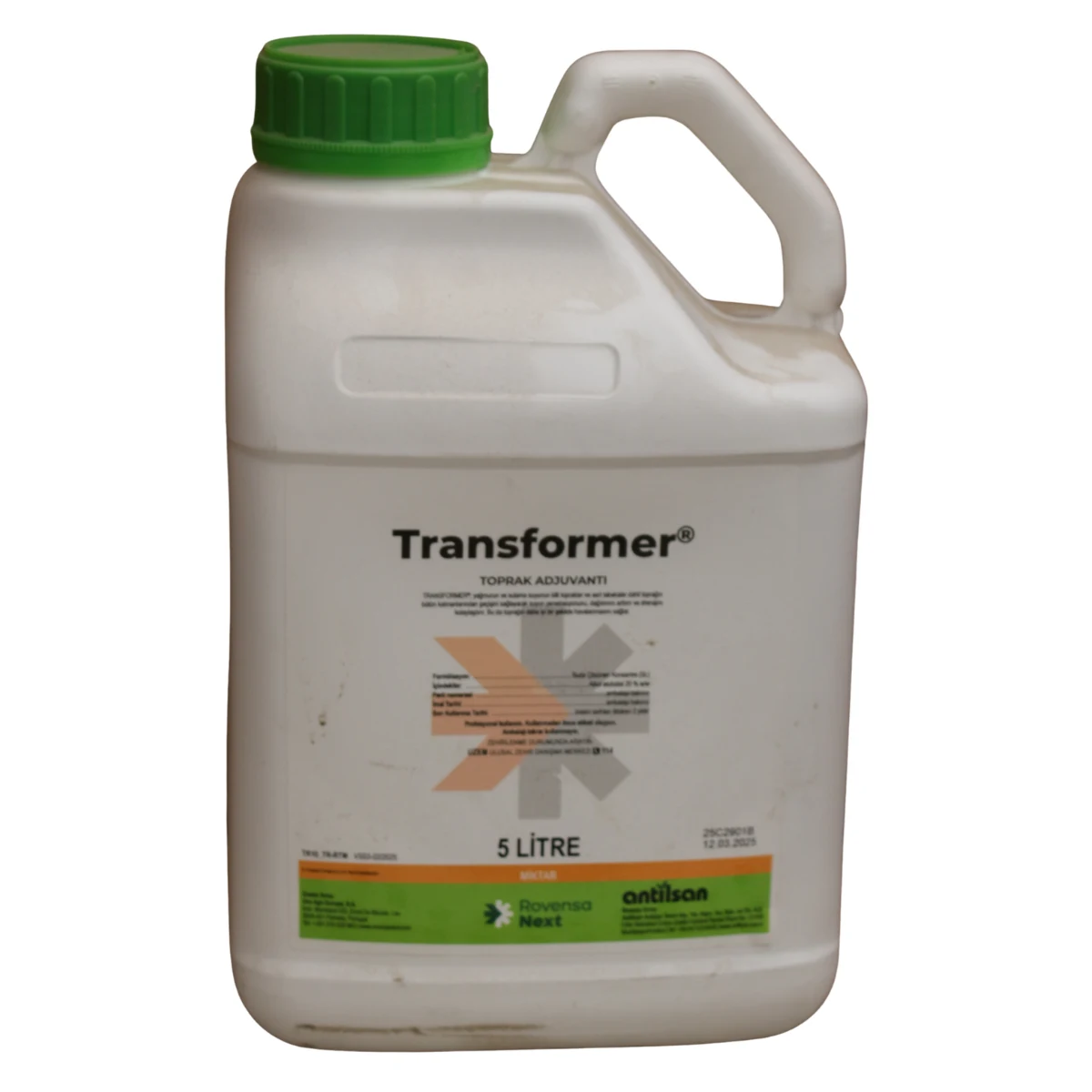 Transformer Toprak Adjuvantı 5 LT Toprak Düzenleyici Kök Gelişim Destekleyici Soil Adjuvant ürünü