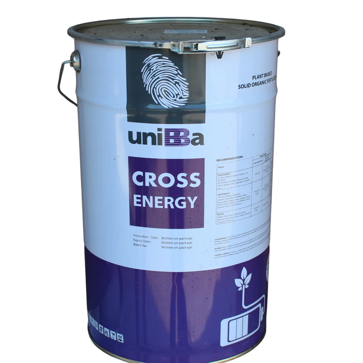 Unibba Cross Energy Biyostimülan Gübre - Bitki Gelişim ve Stres Dayanımı Destekleyici Sıvı Gübre ürünü