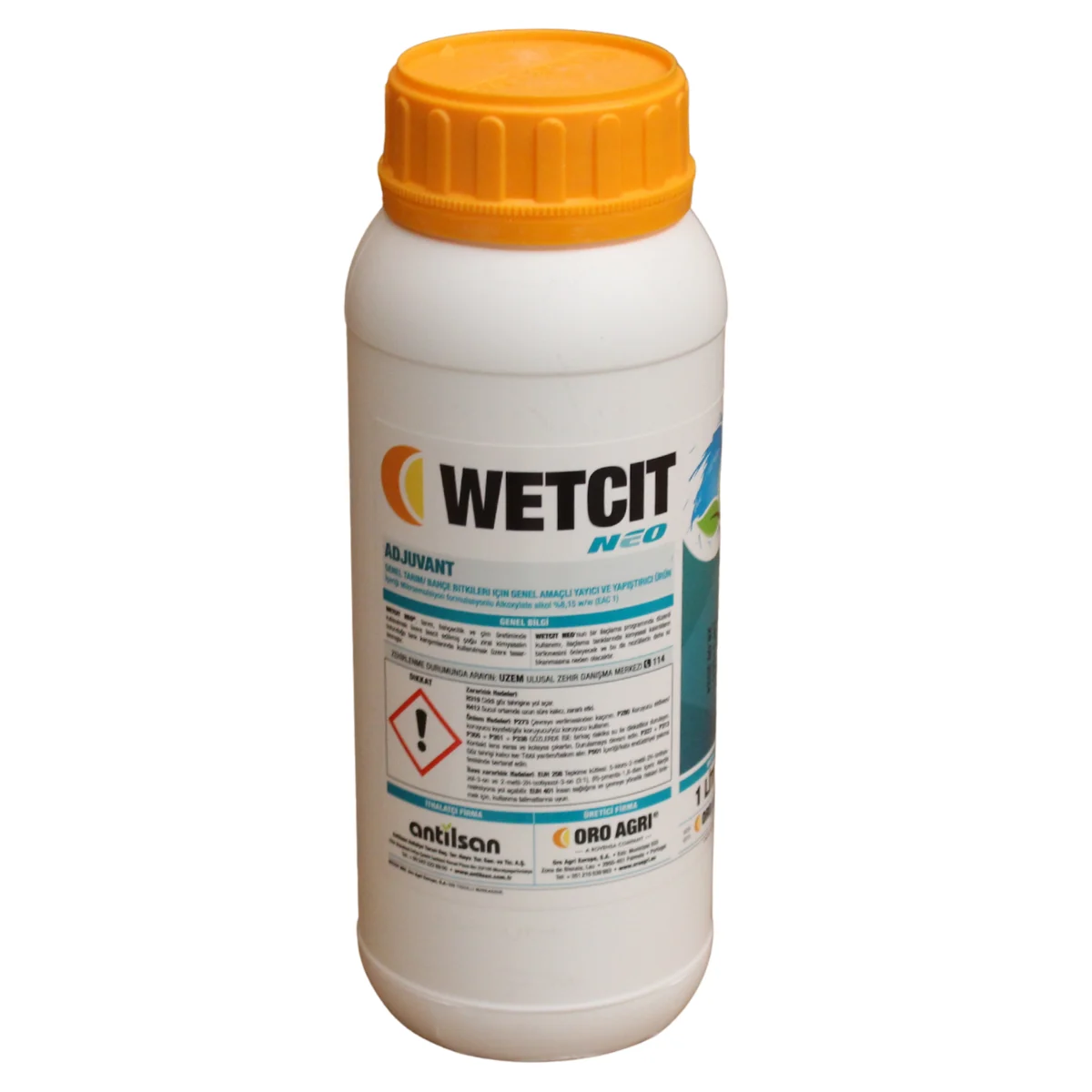 Wetcit Neo 1 L Islatıcı Yayıcı Adjuvan Bitki Koruma Performans Artırıcı Yardımcı Madde ürünü